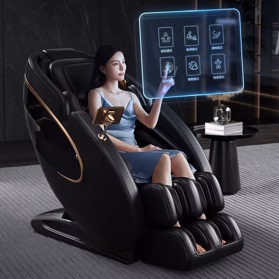in Dubai Großer Sillon Masajeador Comercial Deluxe 3D-Massagestuhl zu verkaufen